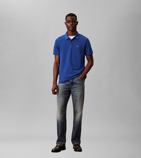 كالفين كلاين - أزرق قمصان بولو