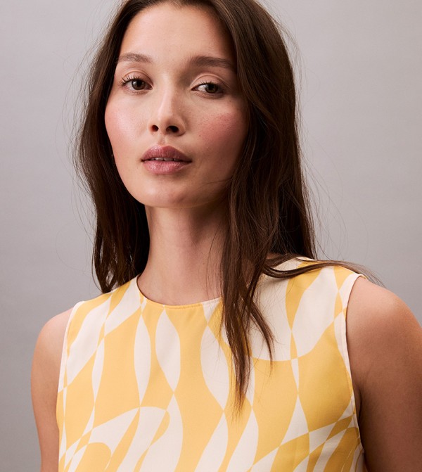 Calvin Klein Clothing - Yellow Sleeveless Tops