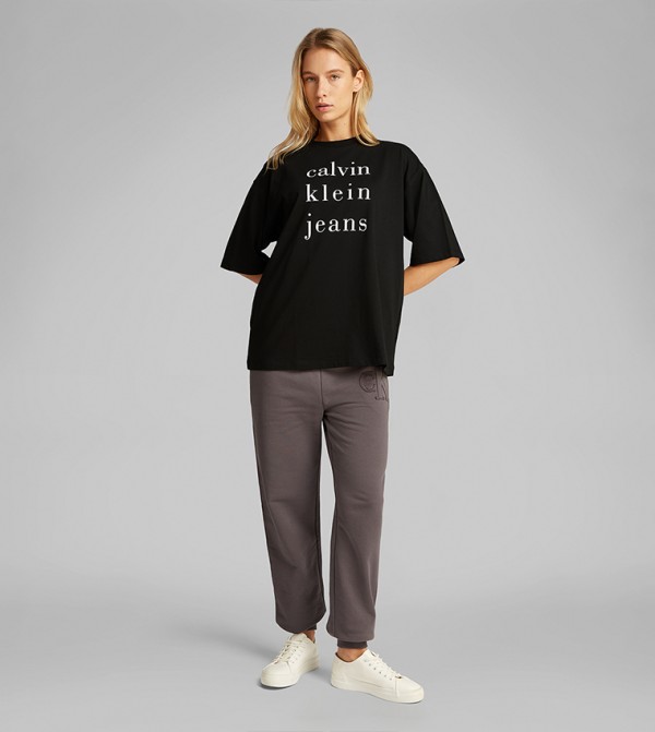 Calvin Klein Jeans Calvin Klein - Black Short Sleeve T-Shirts