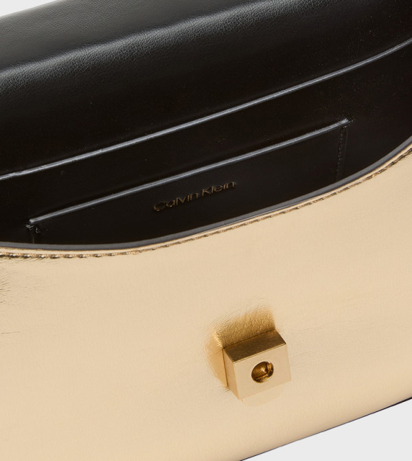 Calvin Klein Calvin Klein - Gold Handheld Bags