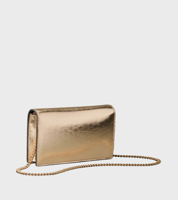 كالفين كلاين كالفين كلاين - ذهبي حقائب بحمالة طويلة