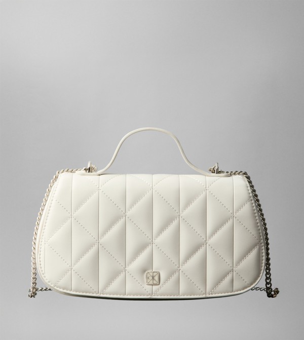 Calvin Klein  Bags - Beige Handheld Bags