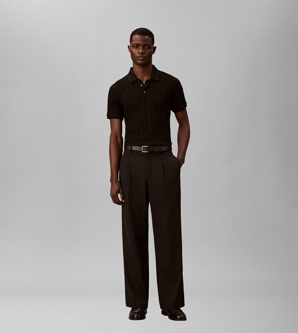 Calvin Klein Calvin Klein - Black Polo T-shirts