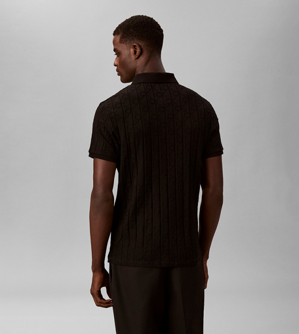 Calvin Klein Calvin Klein - Black Polo T-shirts