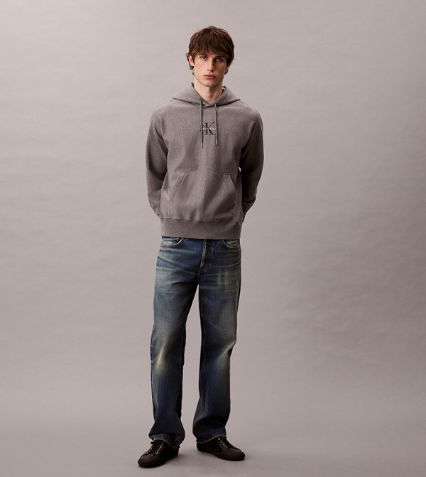 Calvin Klein Jeans Calvin Klein Jeans - Grey Hoodies
