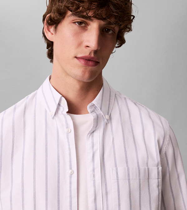 Calvin Klein Shirts - White Long Sleeves