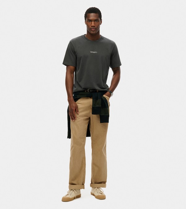 Superdry Superdry - Black Casual T-Shirts