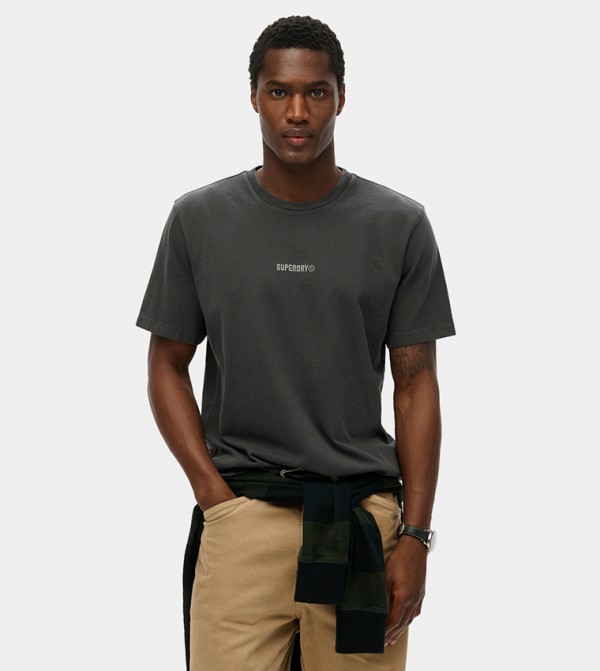 Superdry Superdry - Black Casual T-Shirts