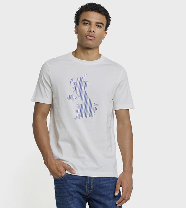 Ben Sherman - White Casual T-Shirts