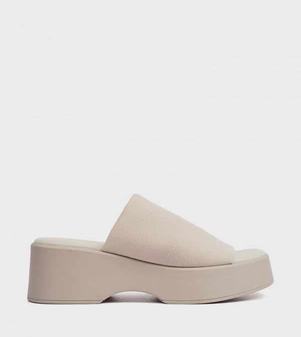 Cuple  - Beige Wedges