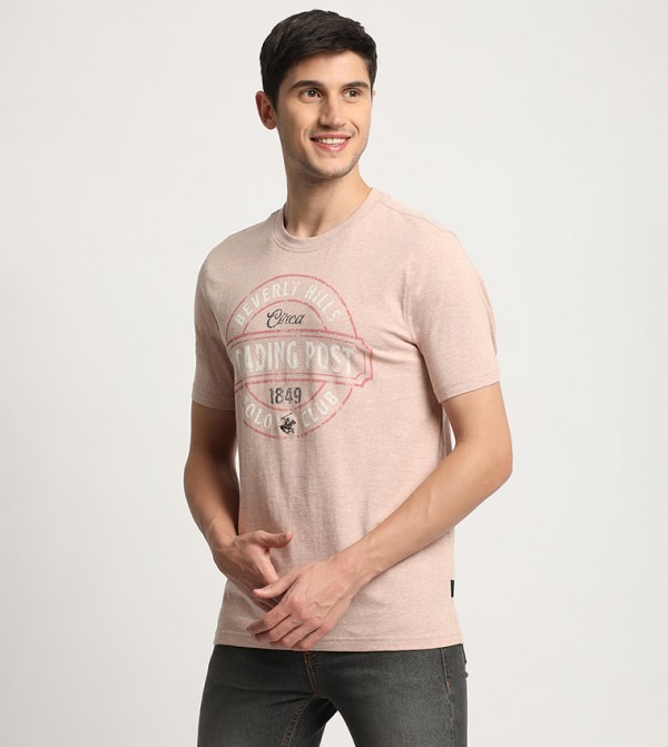 Beverly Hills Polo Club  - Pink Casual T-Shirts