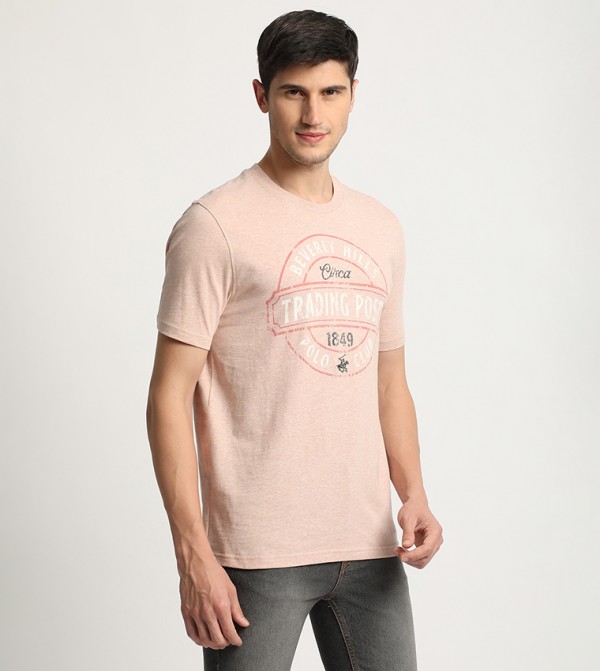Beverly Hills Polo Club  - Pink Casual T-Shirts