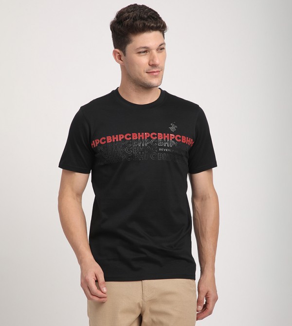 Beverly Hills Polo Club Beverly Hills Polo Club - Black Casual T-Shirts