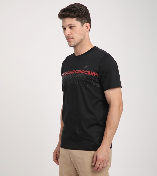 Beverly Hills Polo Club Beverly Hills Polo Club - Black Casual T-Shirts
