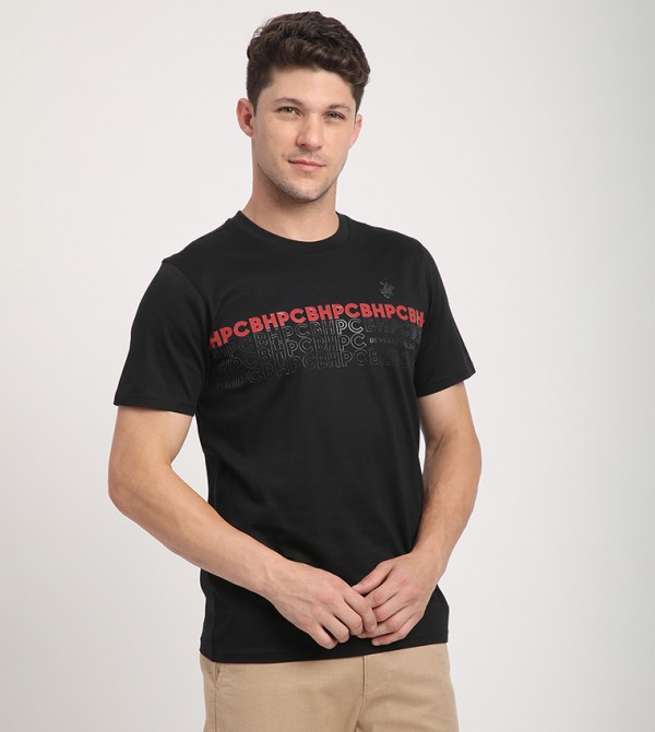 Beverly Hills Polo Club Beverly Hills Polo Club - Black Casual T-Shirts