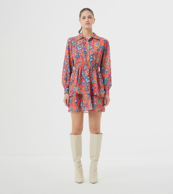 Mizalle Mizalle - Multi Casual Dresses