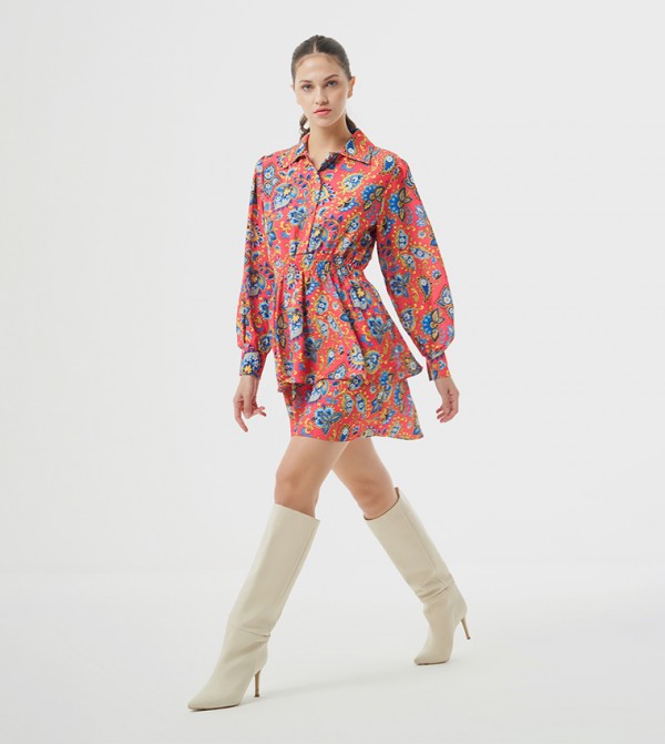 Mizalle Mizalle - Multi Casual Dresses