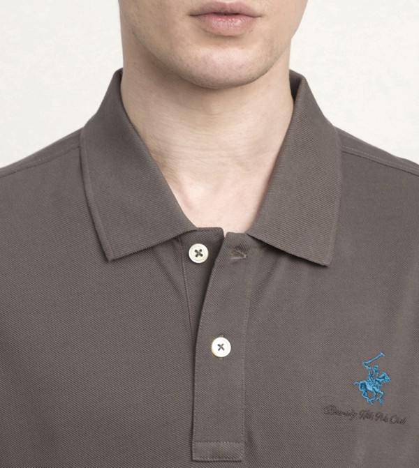 Beverly Hills Polo Club Beverly Hills Polo Club - Grey Polo T-shirts