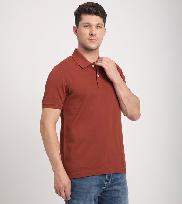 Beverly Hills Polo Club Beverly Hills Polo Club - Brown Polo T-shirts