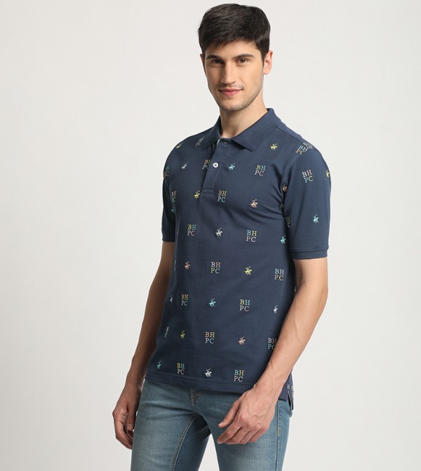 Beverly Hills Polo Club Beverly Hills Polo Club - Blue Polo T-shirts