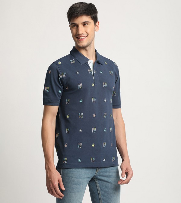 Beverly Hills Polo Club Beverly Hills Polo Club - Blue Polo T-shirts