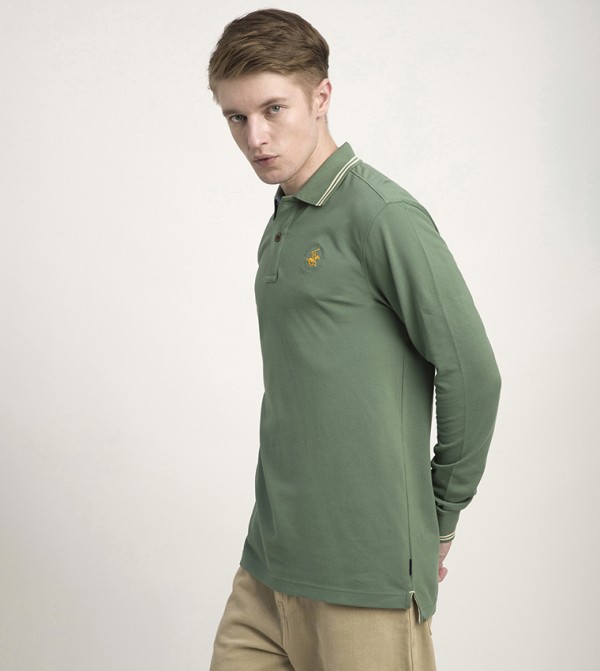 Beverly Hills Polo Club collection - Green Polo T-shirts
