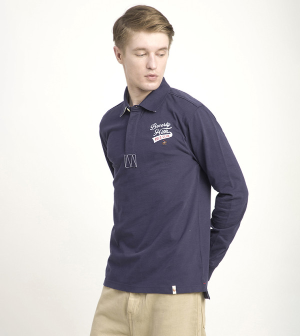 Beverly Hills Polo Club Clothing - Blue Polo T-shirts