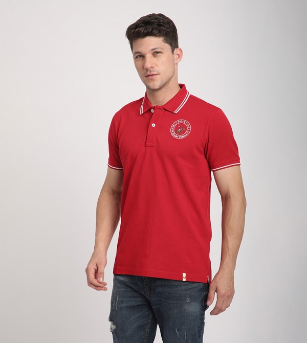Beverly Hills Polo Club Beverly Hills Polo Club - Red Polo T-shirts