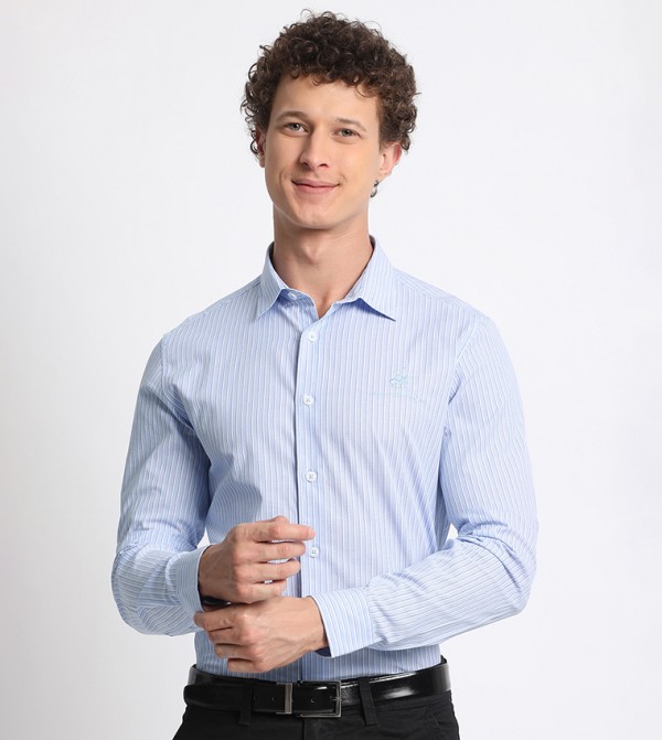 بيفرلي هيلز بولو كلوب  قمصان - أزرق باودر Long Sleeves