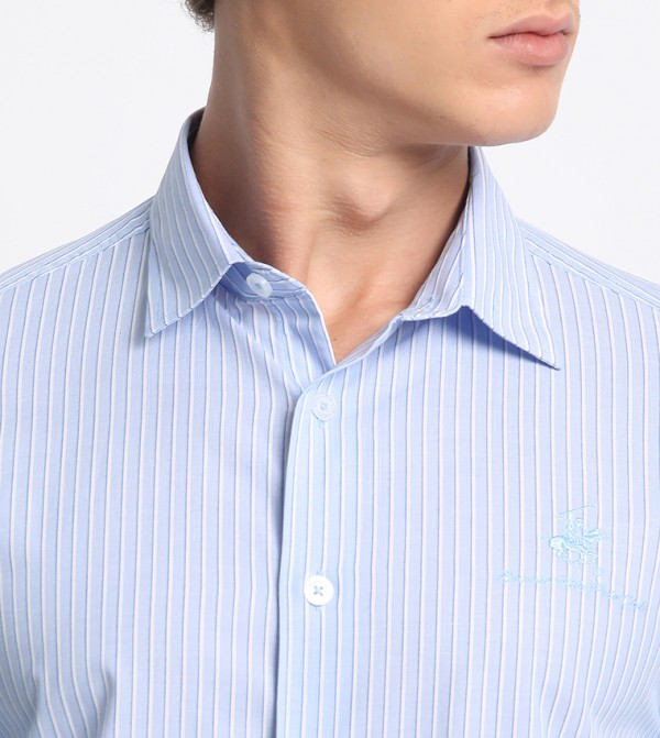بيفرلي هيلز بولو كلوب  قمصان - أزرق باودر Long Sleeves
