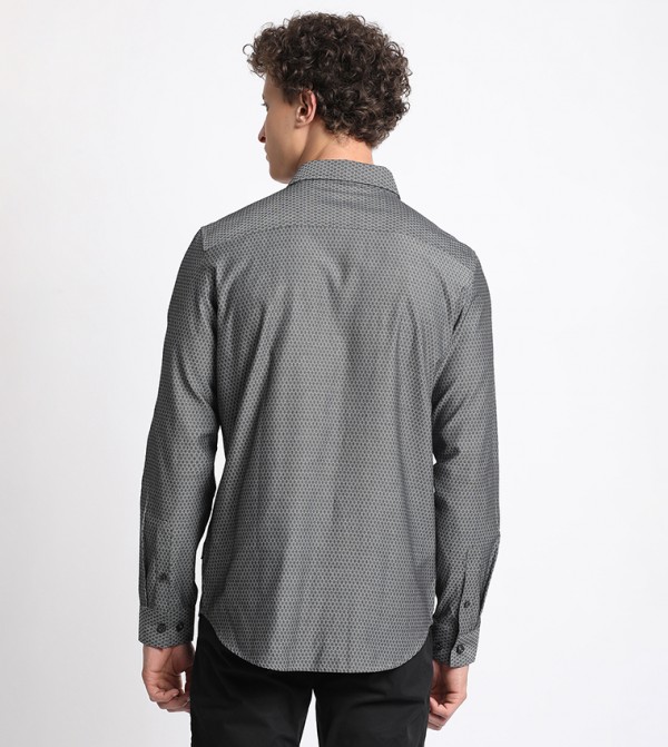 Beverly Hills Polo Club  Formal Shirts - Black Long Sleeves