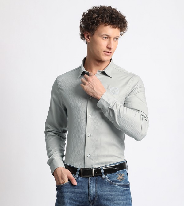 Beverly Hills Polo Club Beverly Hills Polo Club - SILVER GREY Long Sleeves