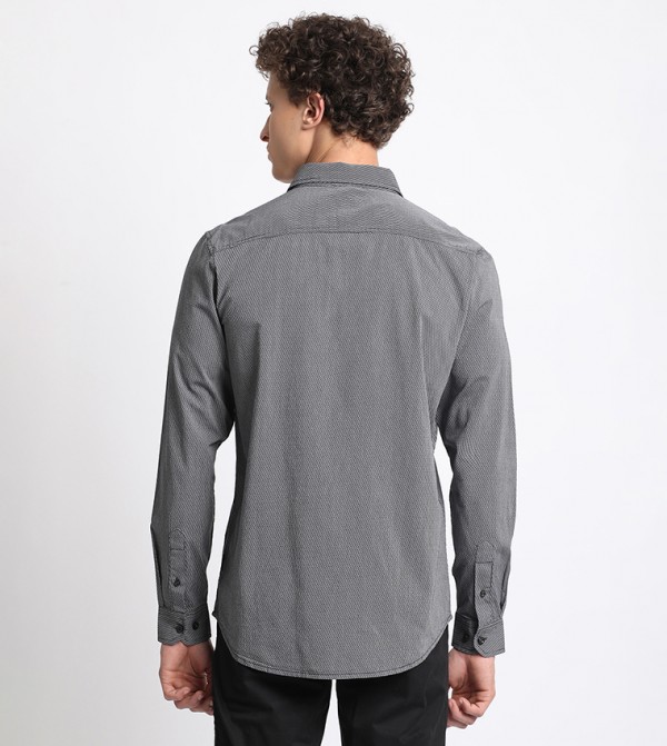 Beverly Hills Polo Club  Formal Shirts - Black Long Sleeves