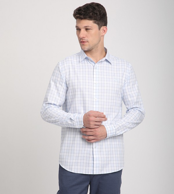 Beverly Hills Polo Club Beverly Hills Polo Club - Light Blue Casual Shirts
