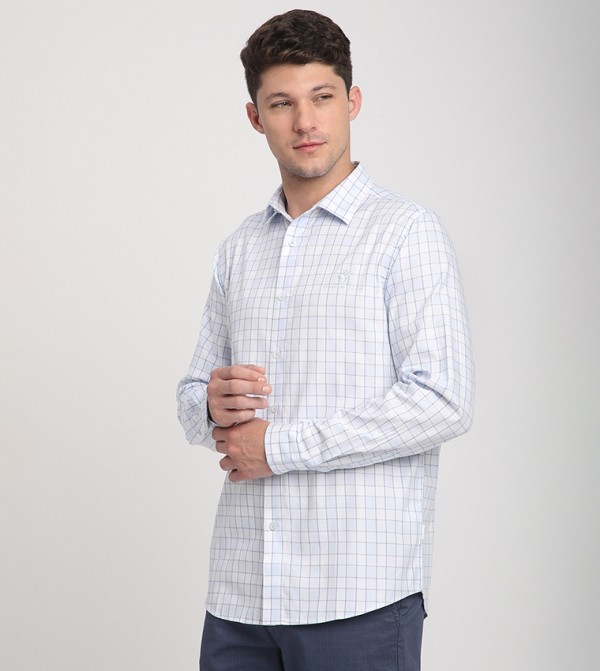 Beverly Hills Polo Club Beverly Hills Polo Club - Light Blue Casual Shirts