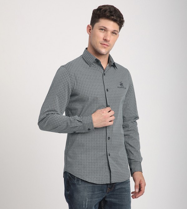 بيفرلي هيلز بولو كلوب قمصان - كحلي مزرق قميص كاجوال