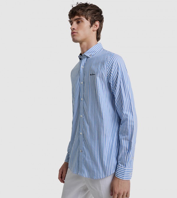 بن شيرمان بن شيرمان - أزرق Long Sleeves