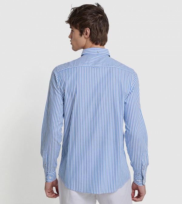 بن شيرمان بن شيرمان - أزرق Long Sleeves