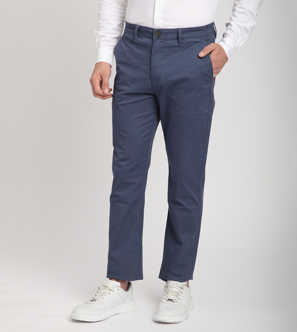 Beverly Hills Polo Club  Clothing - Blue Casual Pants