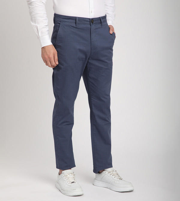 Beverly Hills Polo Club  Clothing - Blue Casual Pants