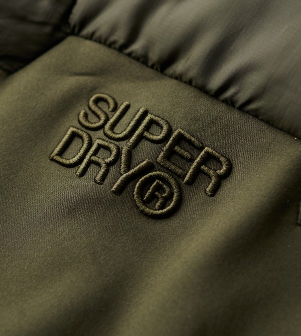Superdry  Jackets & Coats - Green Puffer Jackets