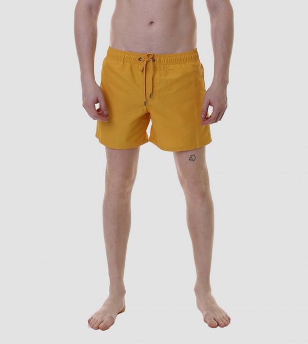 صنديك  ملابس سباحة - أصفر Swim Shorts