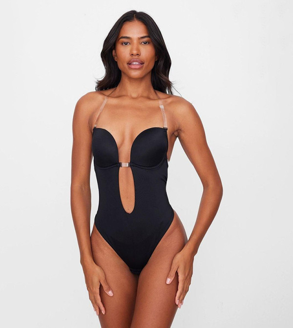 PrettyLittleThing  Sleepwear & Corsets - Black Shapewears & Corsets