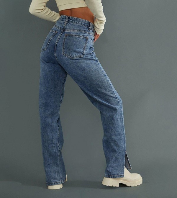 بريتي ليتل ثينغ  - أزرق Straight Jeans