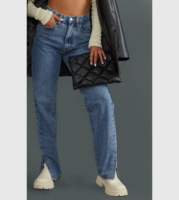بريتي ليتل ثينغ  - أزرق Straight Jeans