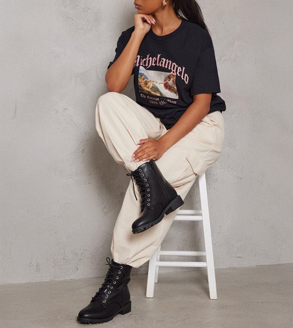 PrettyLittleThing - Outlet  - Black Ankle length Boots