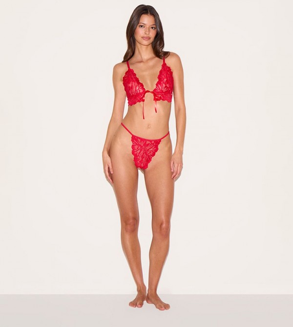 PrettyLittleThing  Lingerie - Red Lingerie Sets