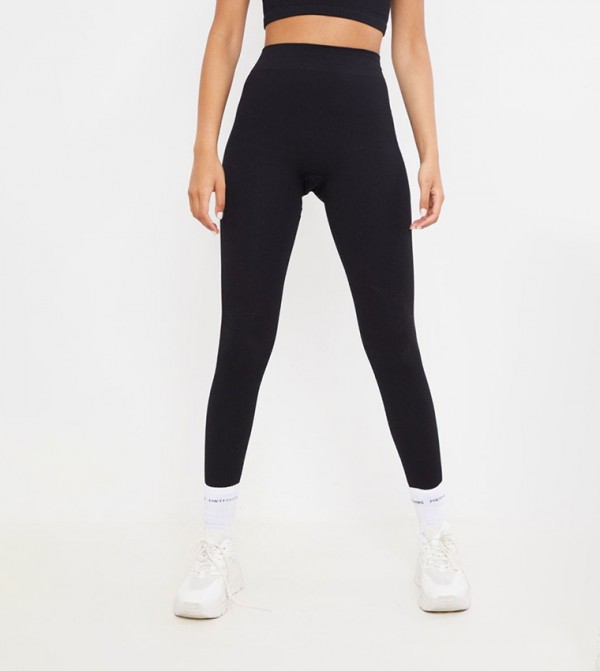 PrettyLittleThing  Clothing - Black leggings