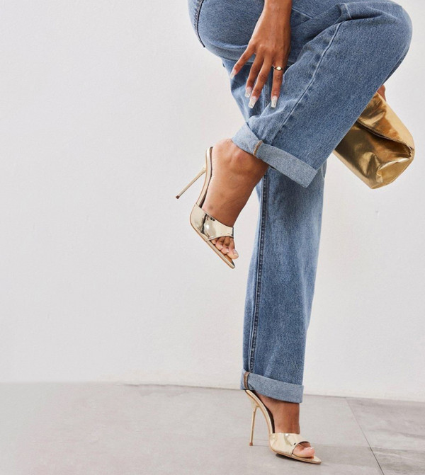 بريتي ليتل ثينغ s-n-plt - ذهبي Stilettos