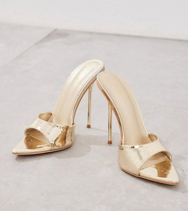 بريتي ليتل ثينغ s-n-plt - ذهبي Stilettos